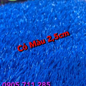 Thảm cỏ nhân tạo màu MV2.5 Xanh Dương