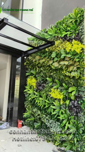 MẪU TƯỜNG CÂY GIẢ 09