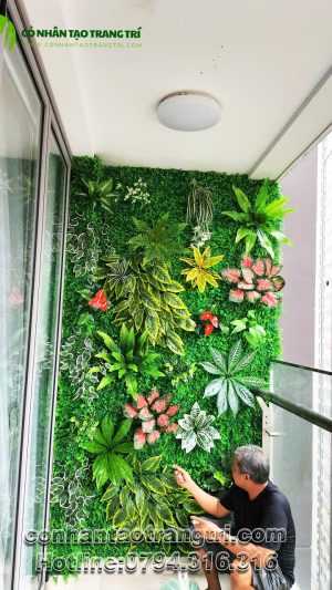 MẪU TƯỜNG CÂY GIẢ 11