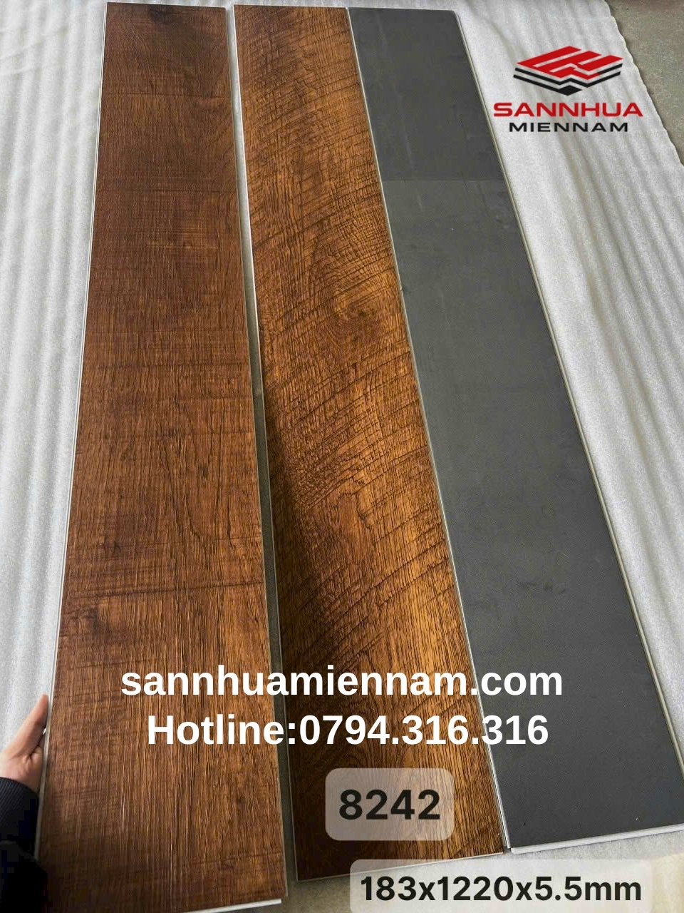 Sàn nhựa hèm khoá 02 - Ảnh 2
