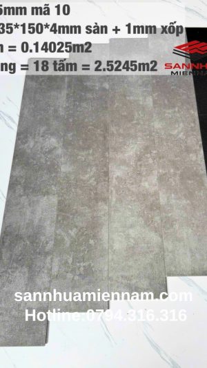 Sàn nhựa hèm khoá 06