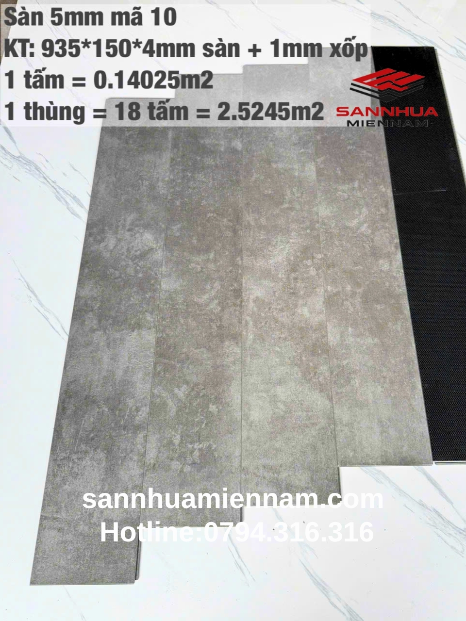 Sàn nhựa hèm khoá 06