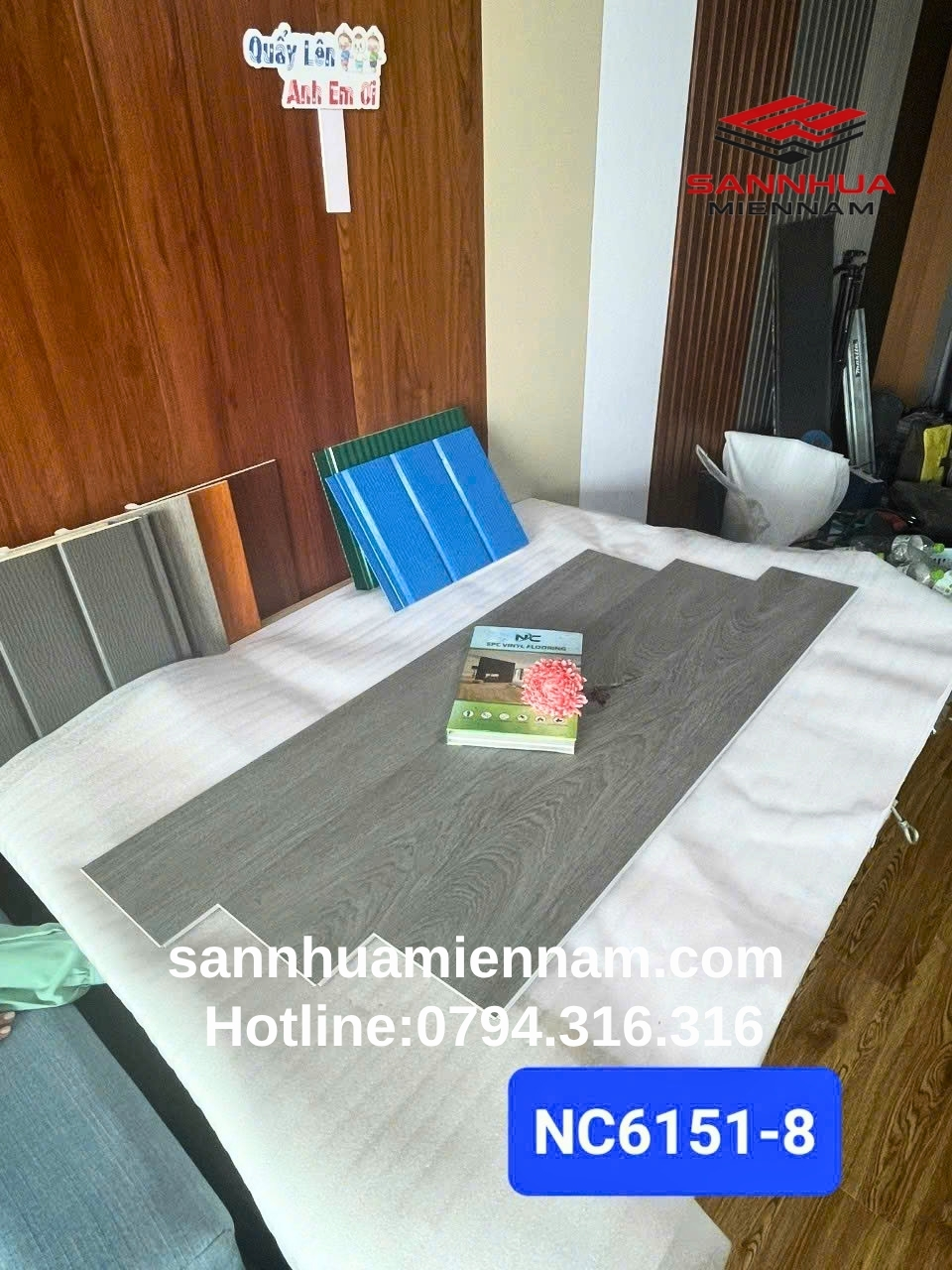 Sàn nhựa hèm khoá 07