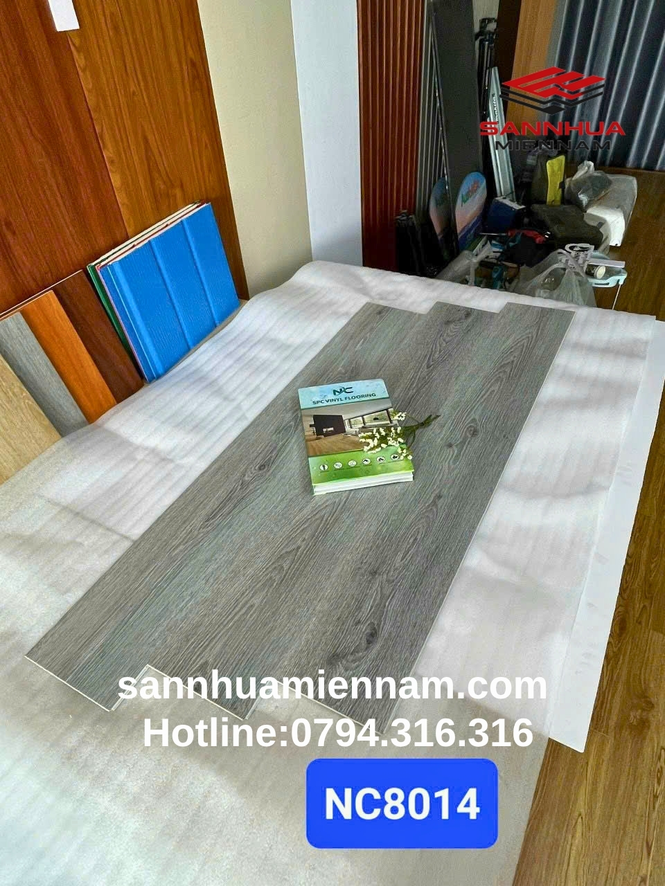 Sàn nhựa hèm khoá 07 - Ảnh 2