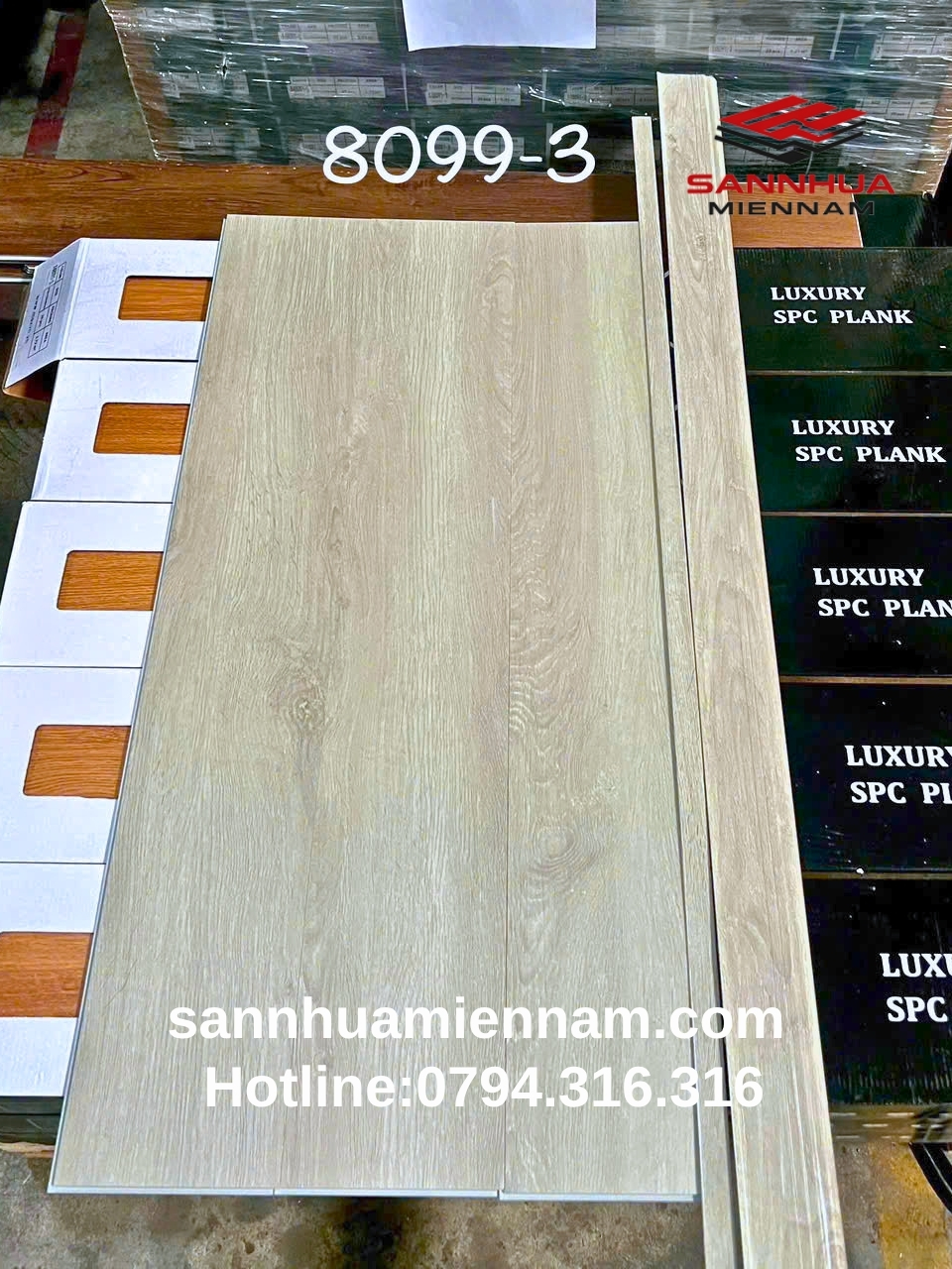 Sàn nhựa hèm khoá 08